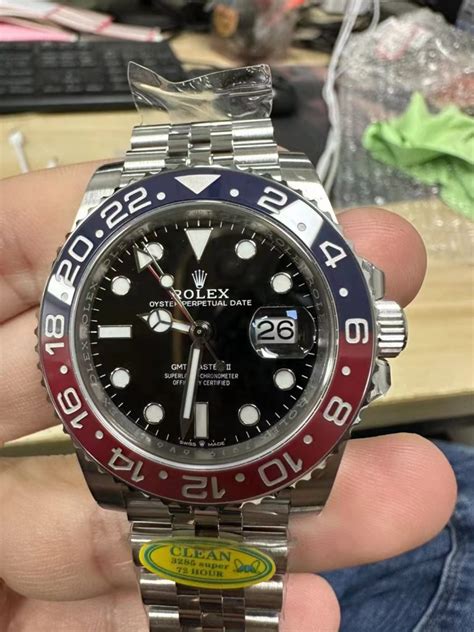 clean factory rolex pepsi|Clean Factory’s GMT Master II Pepsi bezel: Exploring .